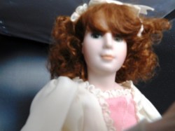 redhead porcelain pink face